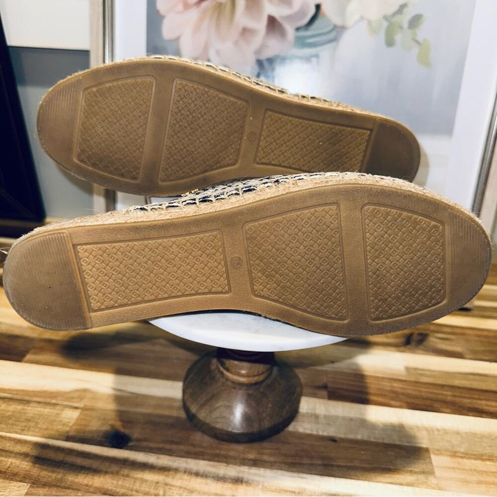 Tory Burch Max Espadrille Slide, Diamond Roccia Print, Snakeskin, Size 7.5, IOB - Picture 11 of 16